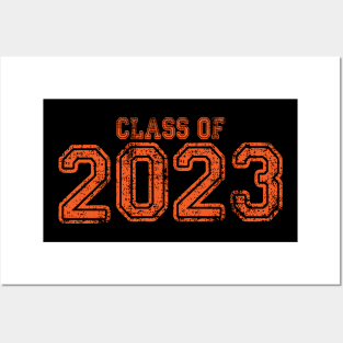 Varsity Orange Class of 2023 Posters and Art